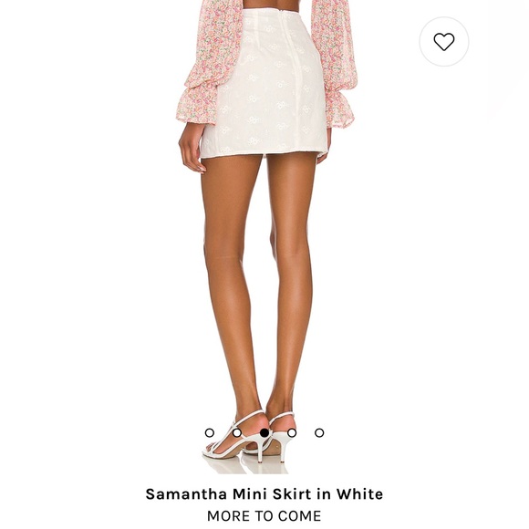 NWT More To Come white skirt - Picture 3 of 3